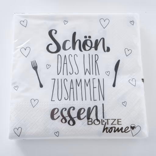 Servietten mit Spruch Schön 20 Stk. Papierservietten